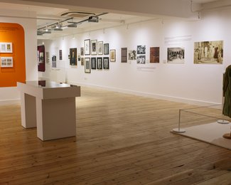 Installation view Alternative Letchworth: Past and Present' at Broadway Gallery, 2016.