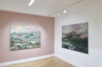 Installation view Tabitha Wilson, ‘The Greenway' at Broadway Gallery, 2023.
