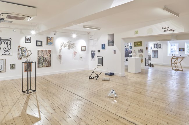 Installation View, 'The Letchworth Open 2022' at the Broadway Gallery 2022