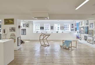 Installation View, 'The Letchworth Open 2022' at the Broadway Gallery 2022