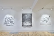 Installation view Emma Phillips, ‘Gloaming' at Broadway Gallery, 2023.