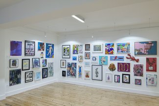 Installation view, 'Letchworth Open 2023' at the Broadway Gallery.