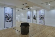 Installation View: 'Leaving Were The Ones Who Could Not Stay' at the Broadway Gallery, September 2025