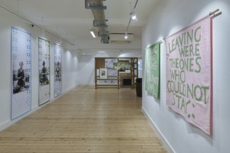 Installation View: 'Leaving Were The Ones Who Could Not Stay' at the Broadway Gallery, September 2025