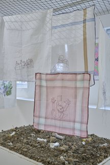 Installation View: 'Leaving Were The Ones Who Could Not Stay' at the Broadway Gallery, September 2025