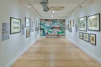 Installation View: ‘Barry Parker, Art of Building a Home’ at the Broadway Gallery, January 2026