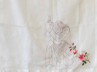 Idit Elia Nathan. Trigger Warning. Mixed media installation detail.