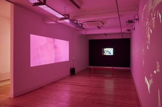 Installation view Amanda Egbe, ‘Hide & Seek' at Broadway Gallery, 2022.
