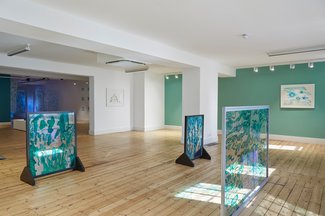 Installation view Abi Spendlove, ‘Mediator' at Broadway Gallery, 2021.