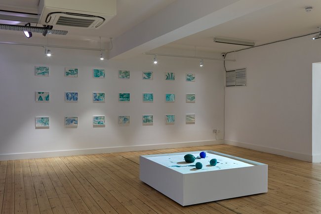 Installation view Abi Spendlove, ‘Mediator' at Broadway Gallery, 2021.